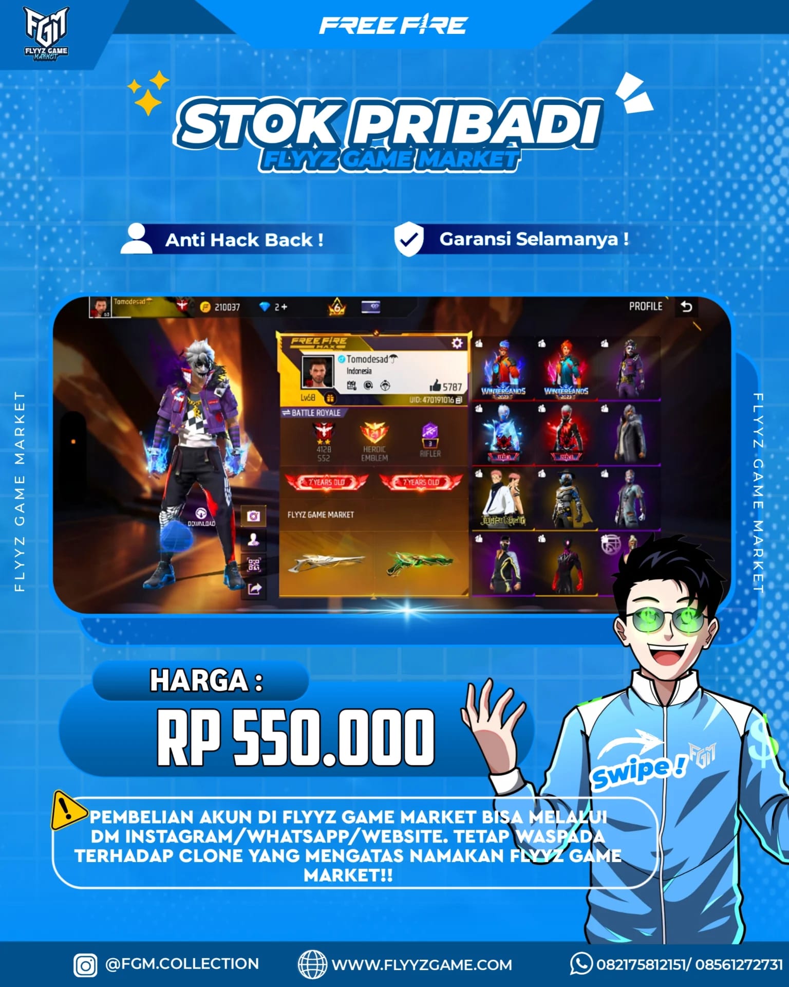 FF PELAJAR - KODE 1121