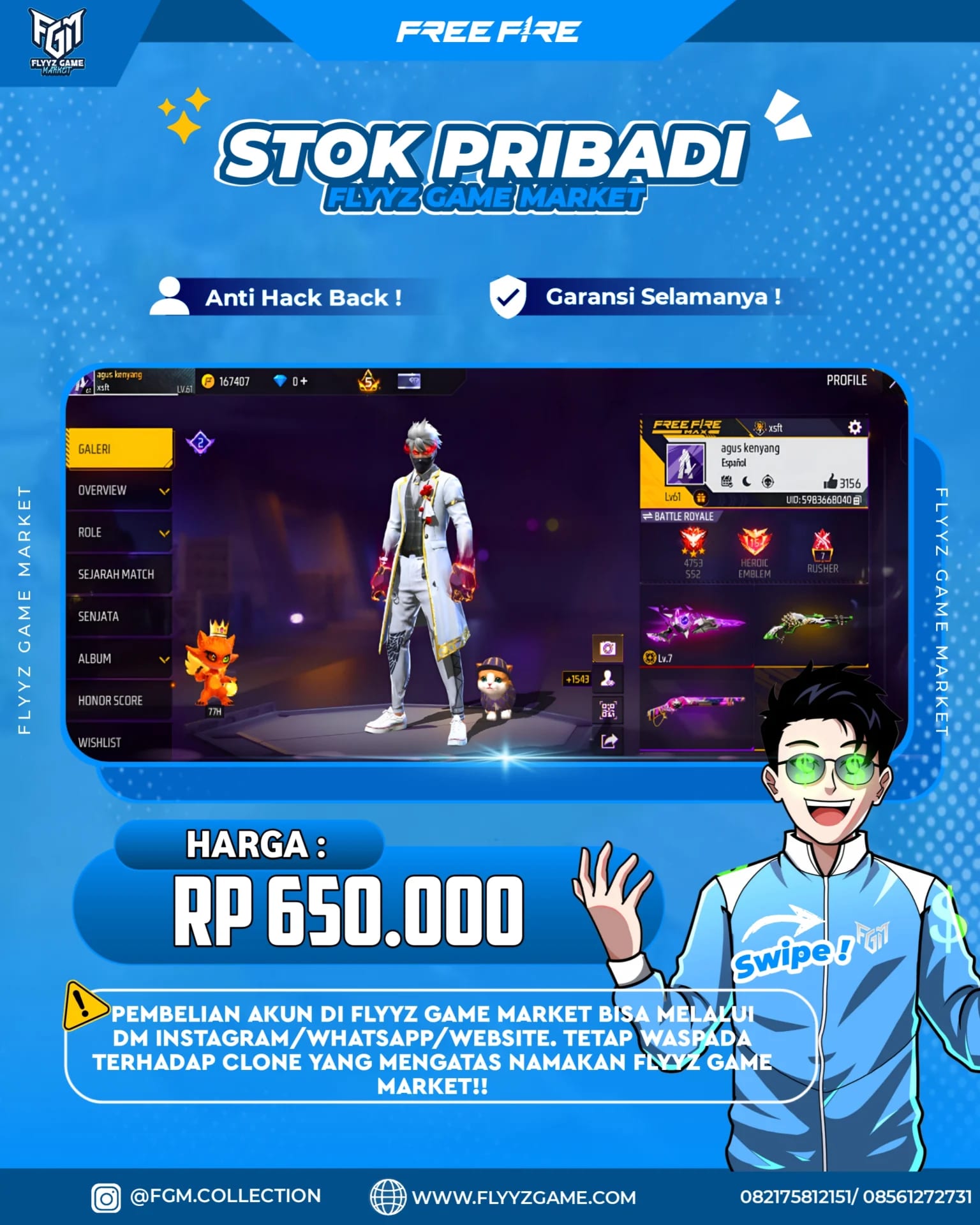 FF PELAJAR - KODE 1130