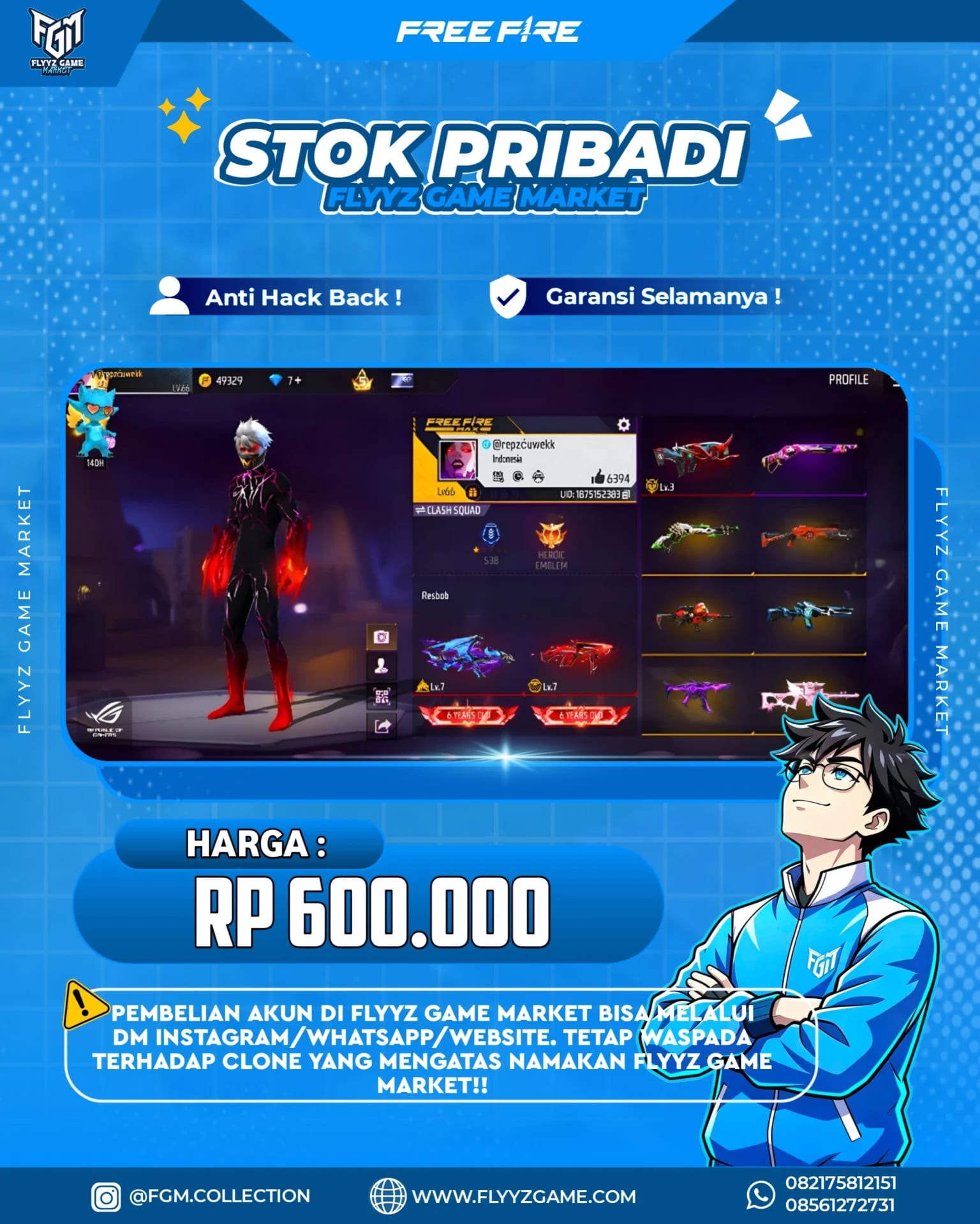 FF PELAJAR - KODE 1143