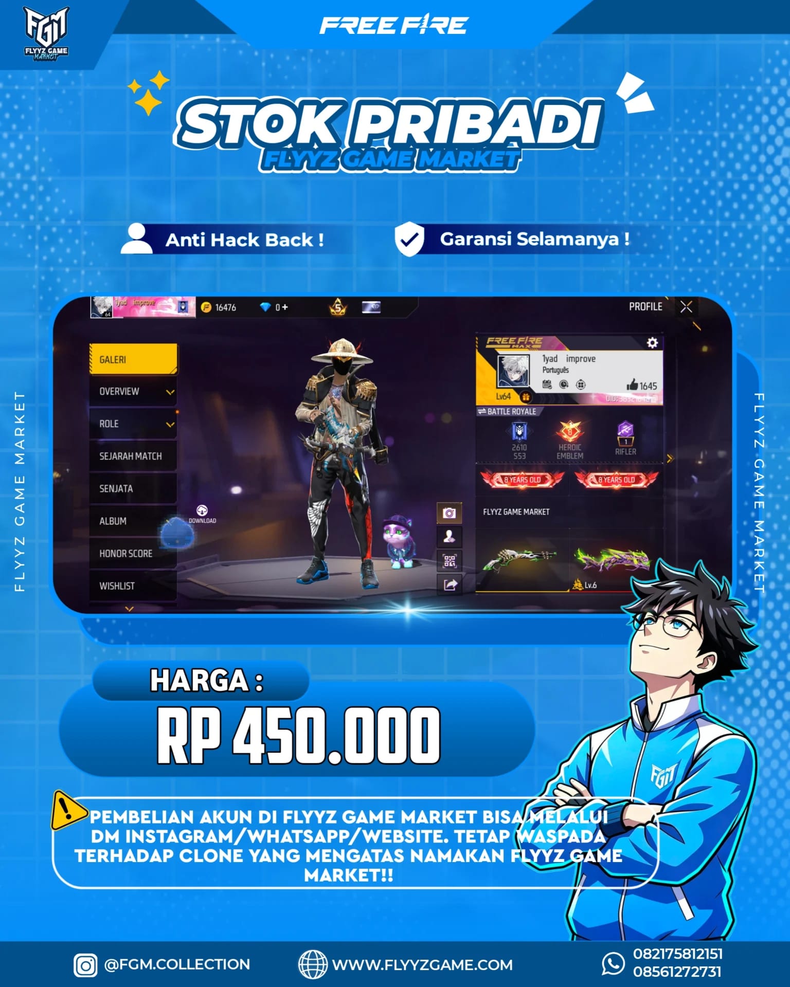 FF PELAJAR - KODE 1145