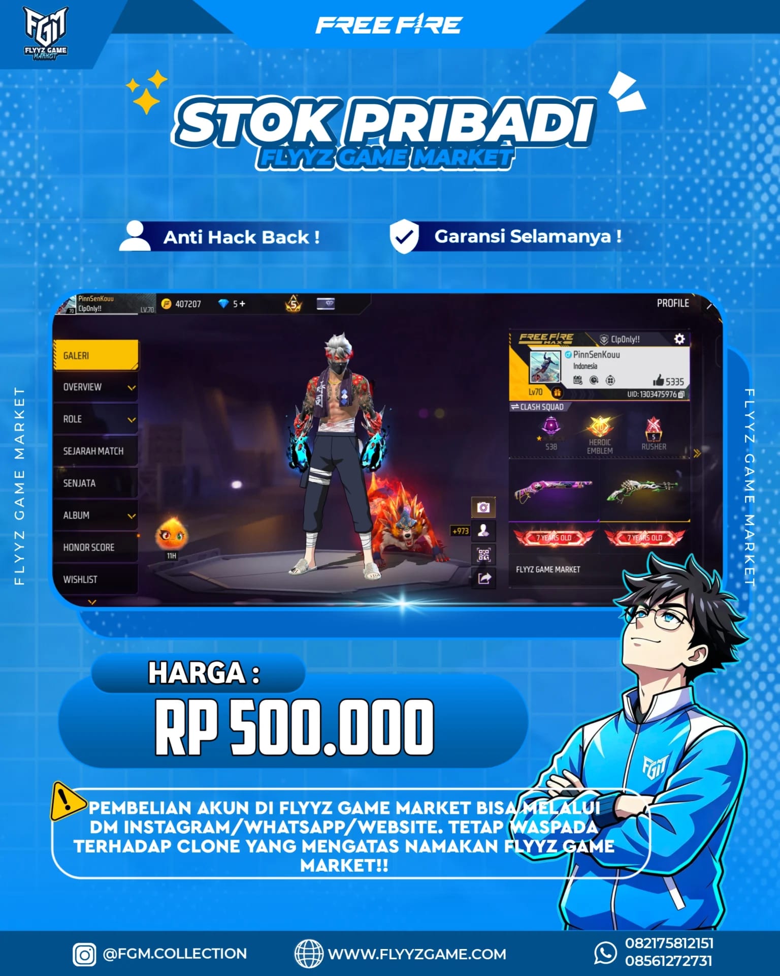 FF PELAJAR - KODE 1147
